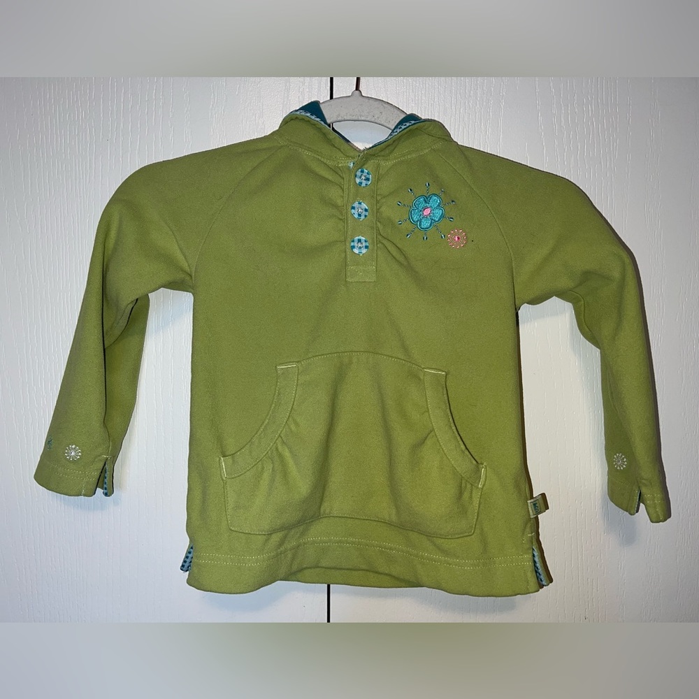 REI Fleece 1/4 Button Hoodie
